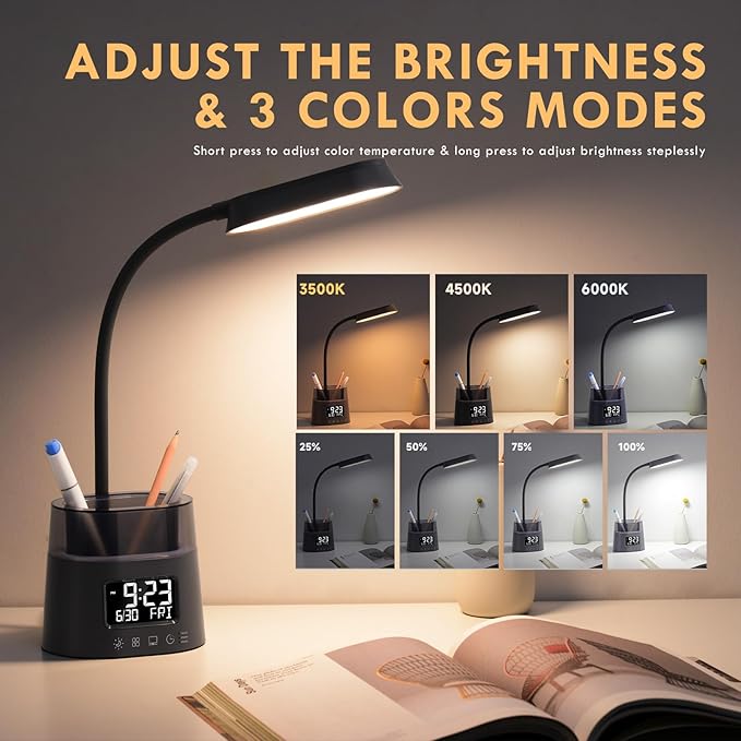 Led Desk Lamp for Home Office, Touch Table Lamp - Image 2