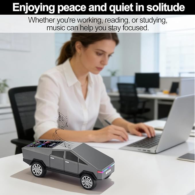 Futuristic Pickup Truck Bluetooth Speaker - Image 7