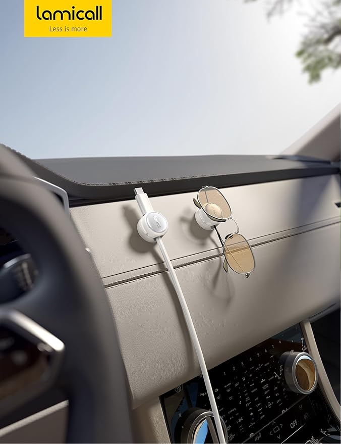12Pack Magnetic Cable Clips Cord Organizer - Image 7
