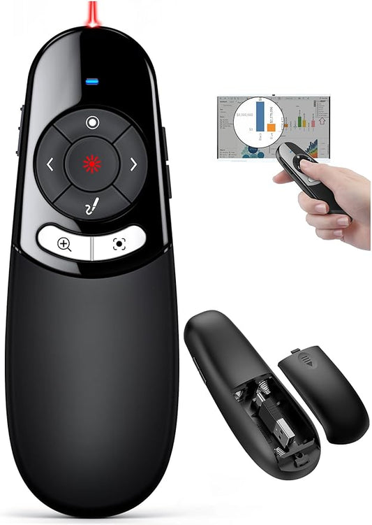 Physical and Digital Pointer Presentation Clicker by DINOSTRIKE