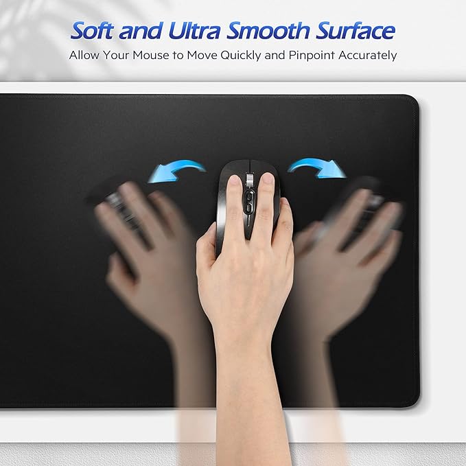 Gimars 4 in 1 Mouse Pad and Keyboard Wrist Rest Set, Large Mouse Pad - Image 5