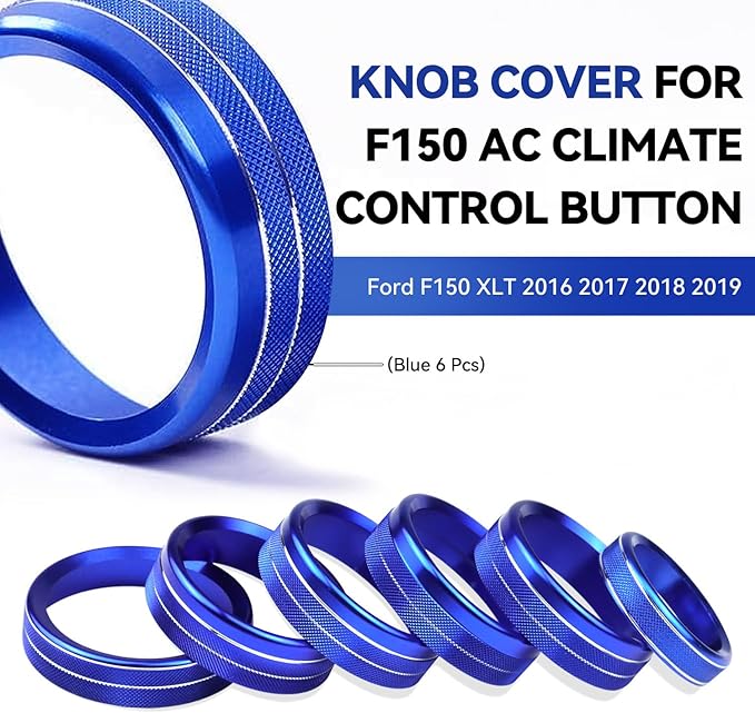 Knob Cover for F150 AC Climate Control Switch/Trailer/4WD/VOL/Tune Button - Image 3