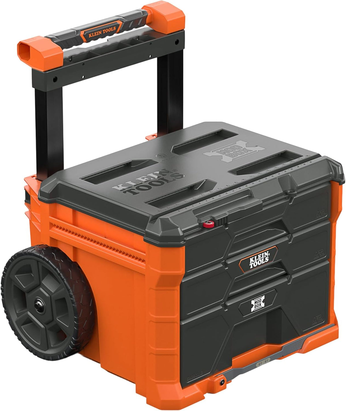 klein tools 54890mb modbox three drawer rolling toolbox, main product view