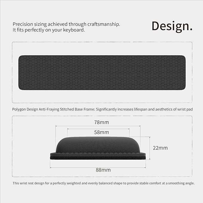Faluber Cooling Gel Wrist Rest, 12.5-inch Length - Image 4