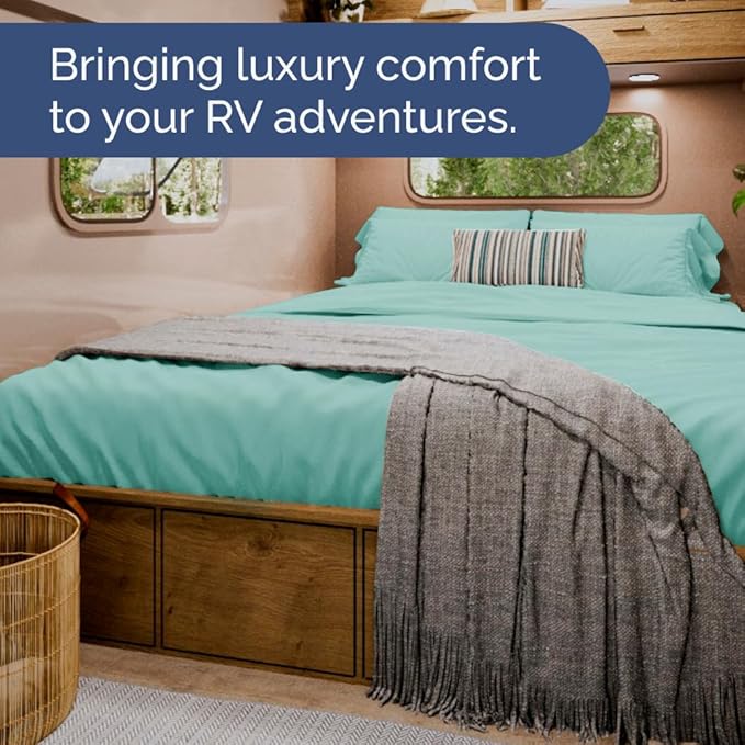 RV Short Queen Sheet Set 60 X 75 - Image 8