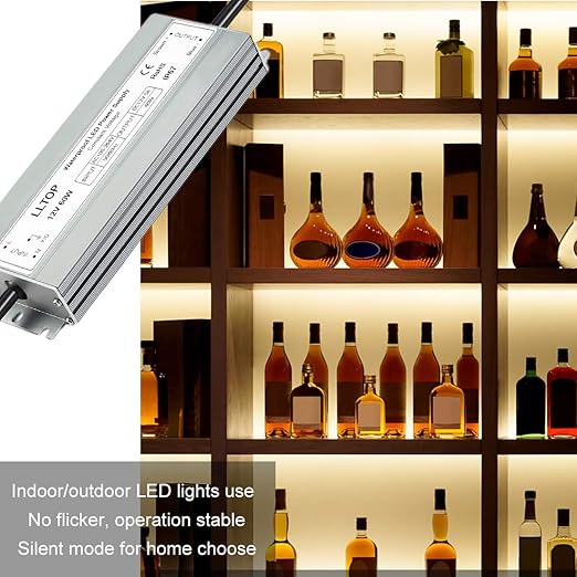 LLTOP LED Driver 60 Watts Waterproof IP67 Power Supply AC100-264V to 12V DC 5A - Image 5