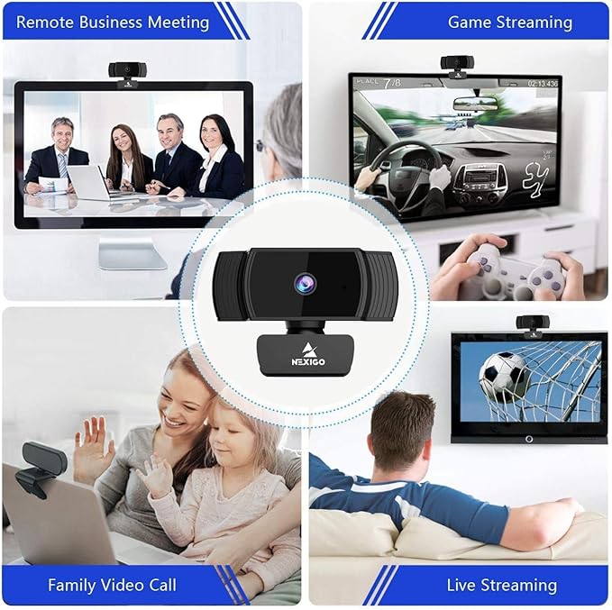 NexiGo N930AF Webcam with Microphone - Image 8