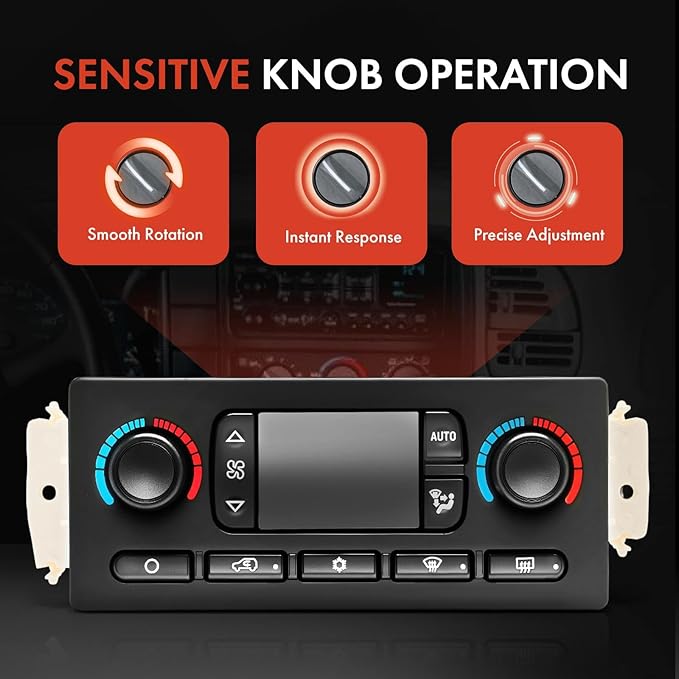 A-Premium Automatic Climate Control Module A/C & Heater Control Panel Compatible - Image 3
