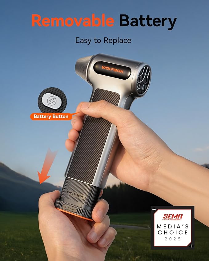 WOLFBOX MF200 Compressed Air Duster - Image 2