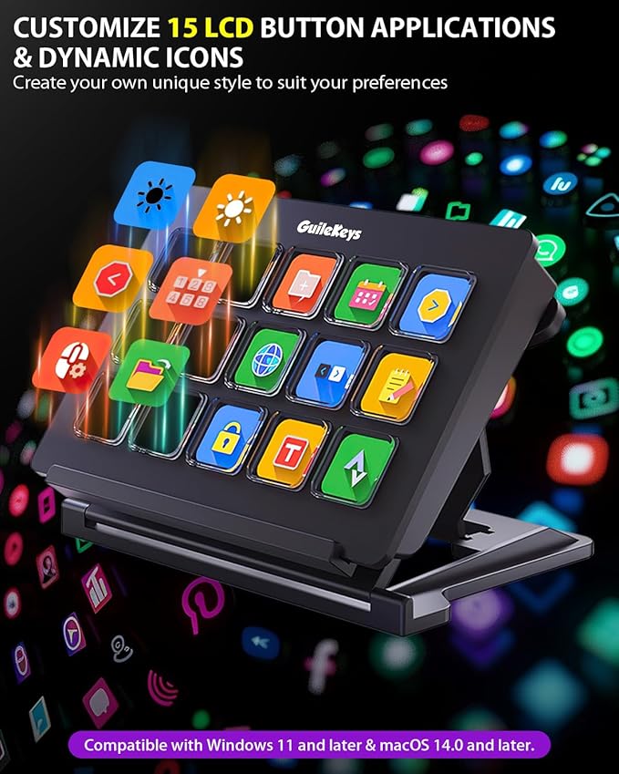 GuileKeys Stream Controller, Stream Deck - Image 3