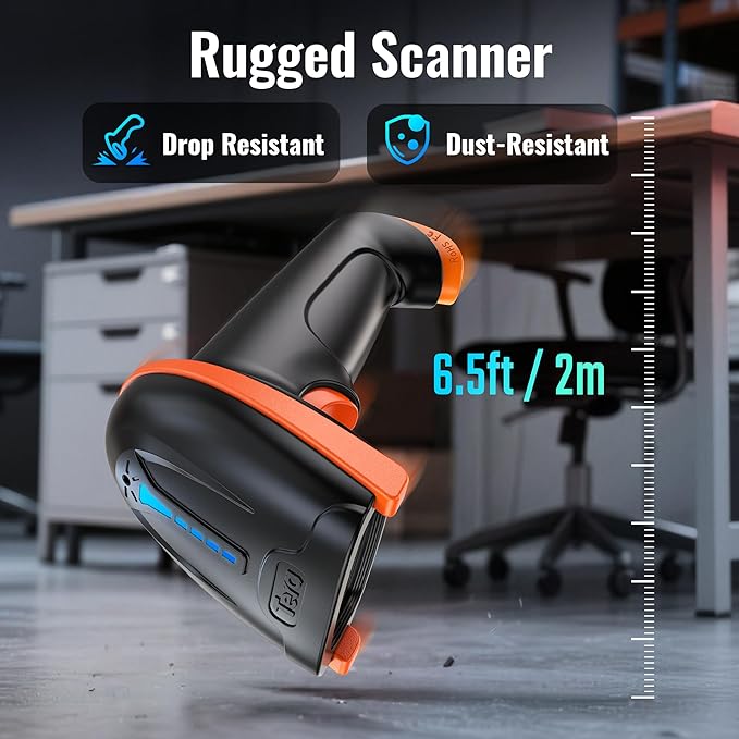 Tera 1D 2D QR Barcode Scanner Wireless and Wired - Image 7