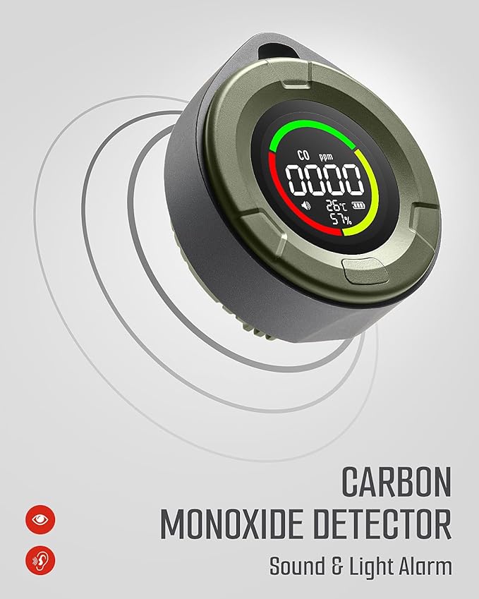 DS-100 Portable Carbon Monoxide Detector - Image 5