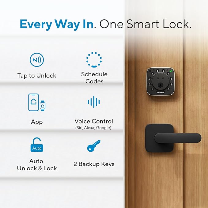 ULTRALOQ Bolt NFC, World's First Smart Lock - Image 3