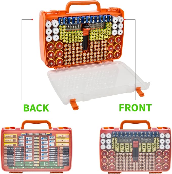 Aptbyte Battery Organizer Storage Holder Box Case - Image 2