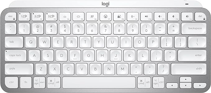 Logitech MX Keys Mini Minimalist Wireless Illuminated Keyboard, Compatible by Logitech