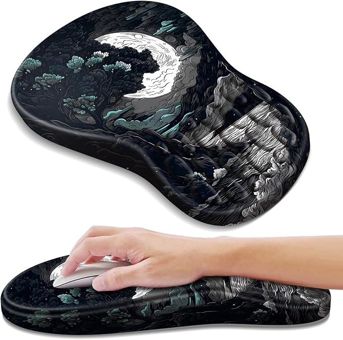 YIWEI Ergonomic Mouse Pad with Wrist Rest by Unknown