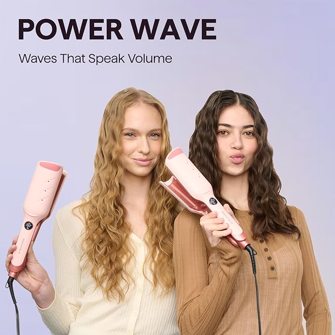 Wavytalk Power Wave Hair Crimper, Curling Iron Hair Crimper Waver, Ventilation - Image 7