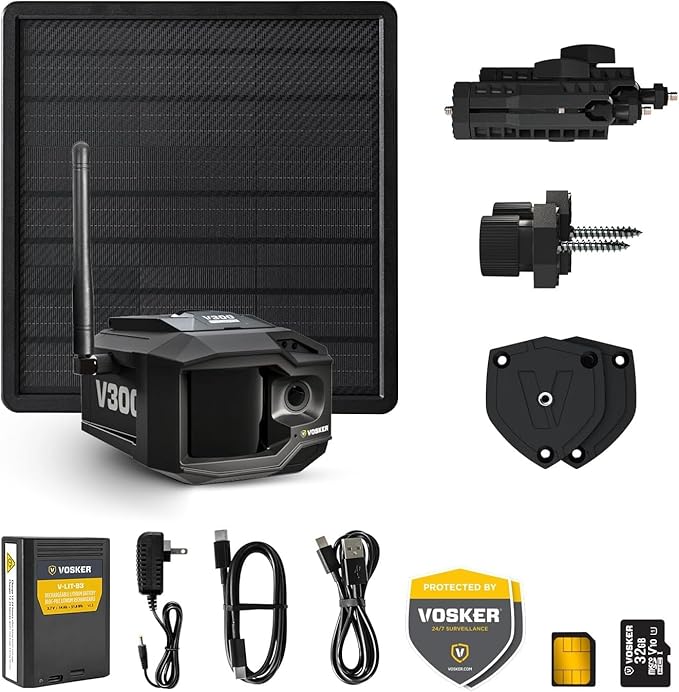 Vosker V300 Ultimate Farmers Pack Outdoor Security Camera - Image 8