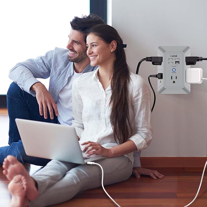 Outlet Extender, Surge Protector Outlet - Image 4