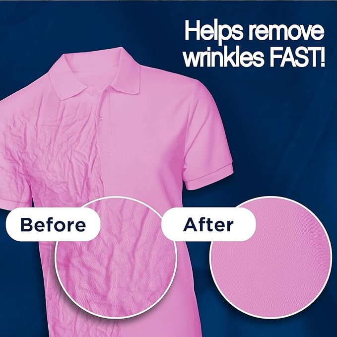 Downy Wrinkle Releaser Spray, Travel Size Spray + 16.9 Fl Oz Pack of 2 - Image 6
