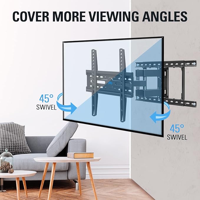 Mounting Dream TV Wall Mount for Most 32-65 Inch TV, Full Motion TV Mount - Image 5