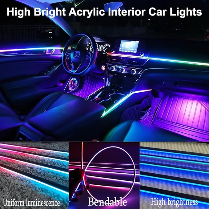 Acrylic Interior Car LED Lights - Image 3