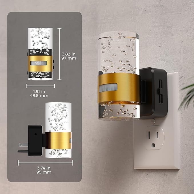 L LOHAS LED Motion Sensor Night Light, Dimmable Night Lights Plug into Wall - Image 6