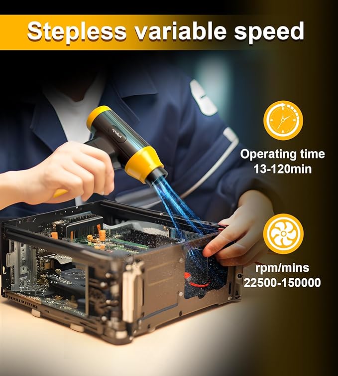 Cordless Electric Compressed Air Duster - Image 3