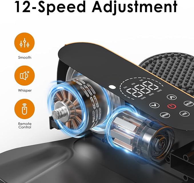 Under Desk Elliptical Machine for Senior Mini Elliptical Leg Exerciser - Image 2