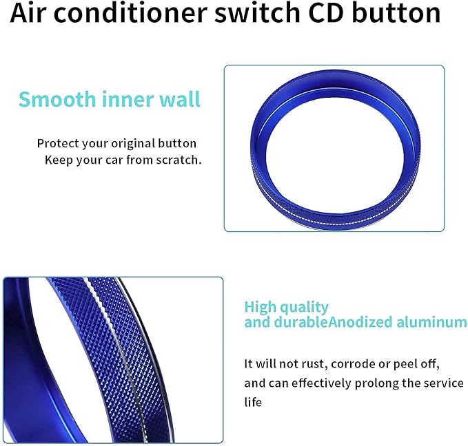 Knob Cover for F150 AC Climate Control Switch/Trailer/4WD/VOL/Tune Button - Image 5