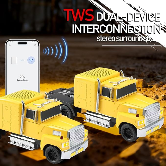 WSTER American Truck Bluetooth Speaker - Image 3