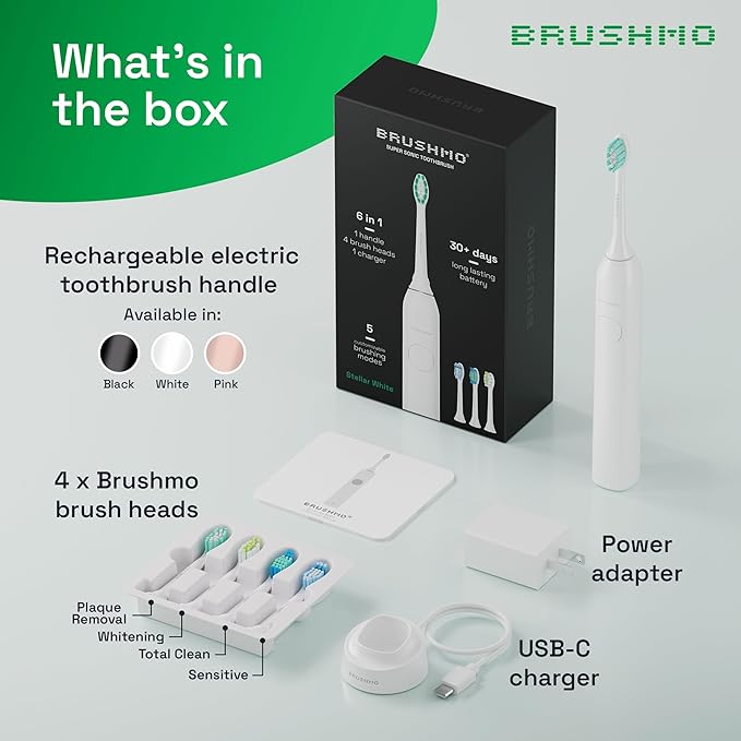 Brushmo Super Sonic Electric Toothbrush - Image 3