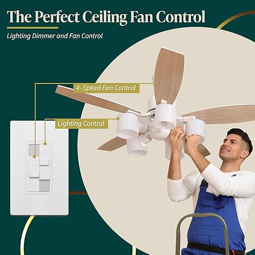 TOPGREENER Combo Dimmer Switch - Image 2