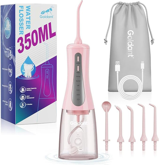 GOLDANT 350ML Water Dental Flosser Teeth Pick by GOLDANT