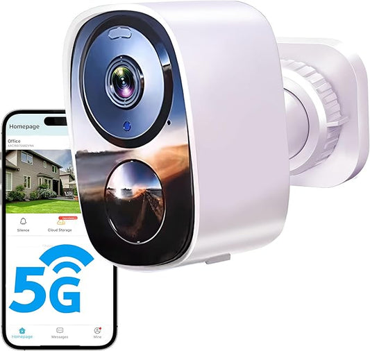 2025 Upgraded 2K Security Cameras Wireless Outdoor, Free Cloud Storage by Unknown