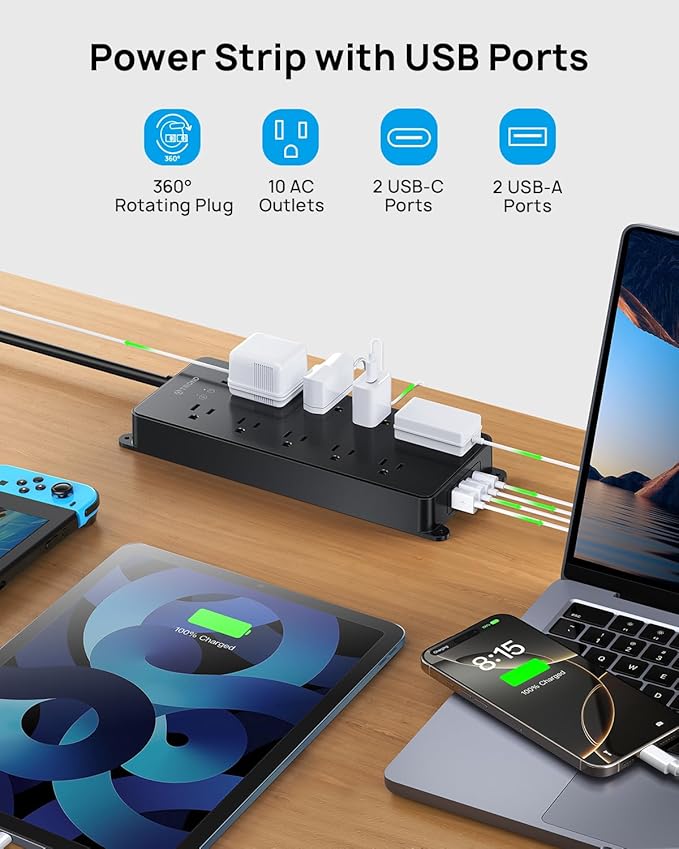 TROND Power Strip Surge Protector - Image 7