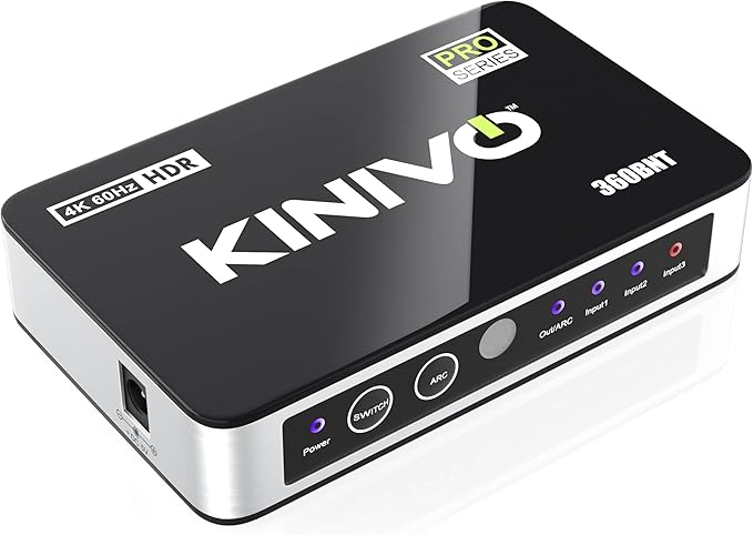 Kinivo HDMI Switch with Audio Extractor 360BNT by Kinivo