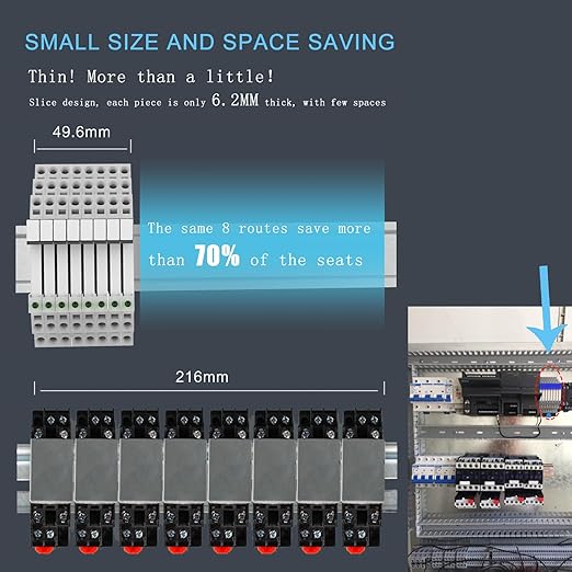 Electromagnetic Relay 60V DC/AC SPDT Converting 110V Through Socket 6A - Image 7
