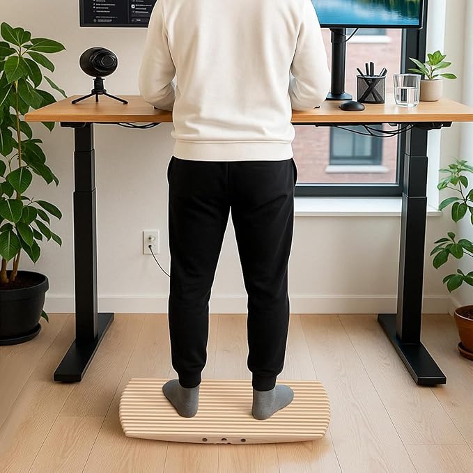 Ergonomic Wobble Balance Board, Office Balance Beam – Dual-Use - Image 4