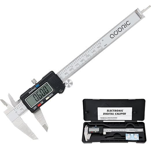 Adoric Digital Caliper, Electronic Digital Caliper Stainless Steel Body by ADORIC