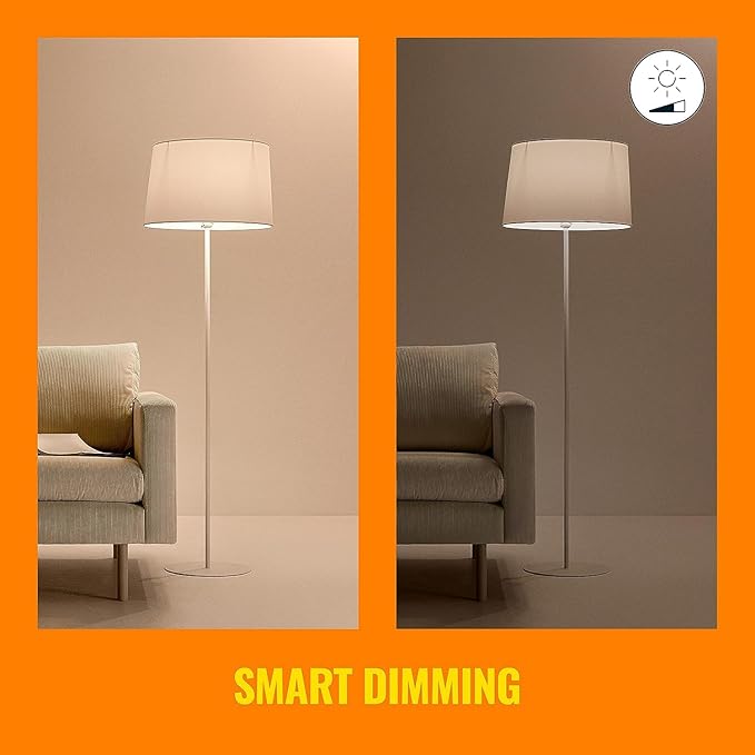 WiZ Clear 40W BA11 Tunable White Filament LED Smart Candle-Shaped Bulb - Image 6