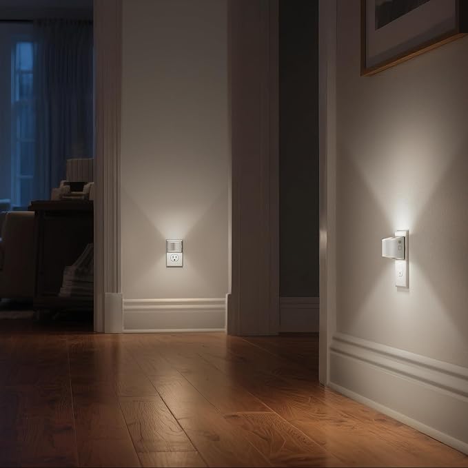 DORESshop LED Night Light, Night Lights Plug into Wall, 3 Level Brightness - Image 7