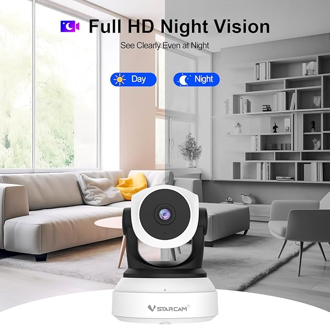 VSTARCAM Indoor Security Camera, 2K - Image 5