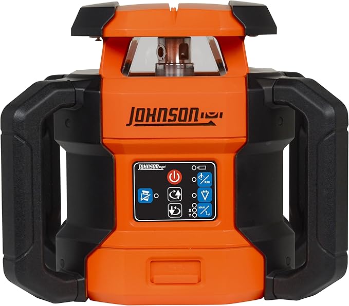 Johnson Level & Tool JRT300-RDHV-S Self-Leveling Red Dual Slope Rotary Laser - Image 3
