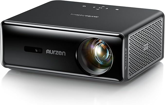 Aurzen EAZZE D1 MAX Upgraded Google TV Smart Projector 4K Supported, 1000 ANSI by Aurzen
