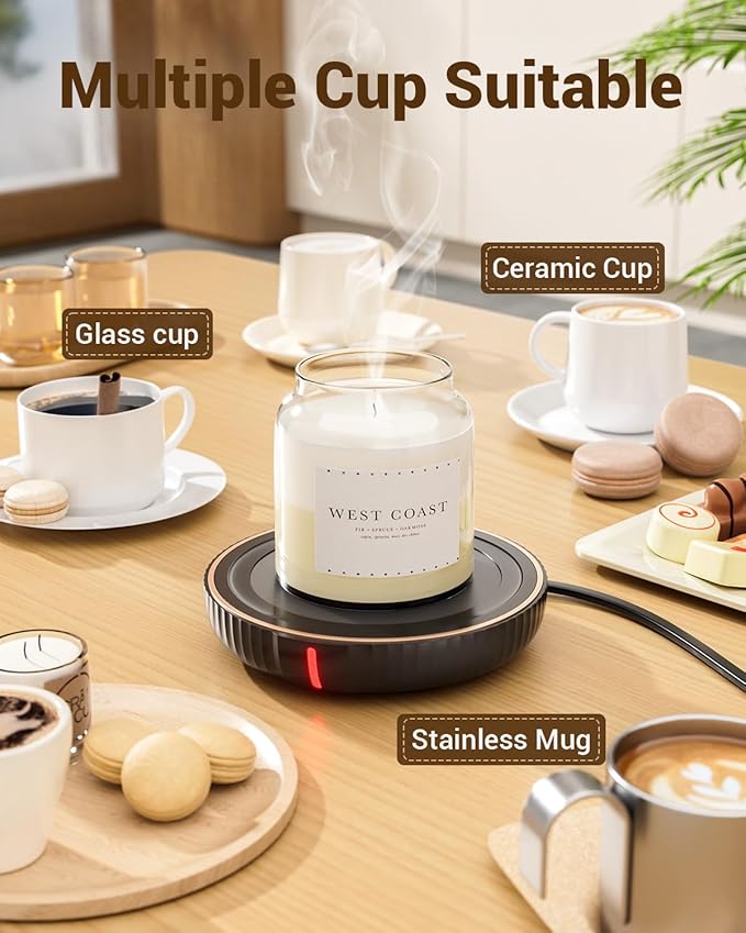 HouseGem Large Candle Warmer Plate - Image 4