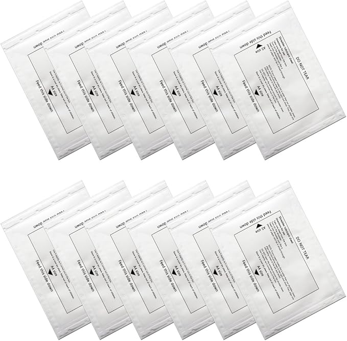 Ansoon 24 Pack Paper Shredder Lubricant Sheets, Paper Shredder Sharpening & by ansoon