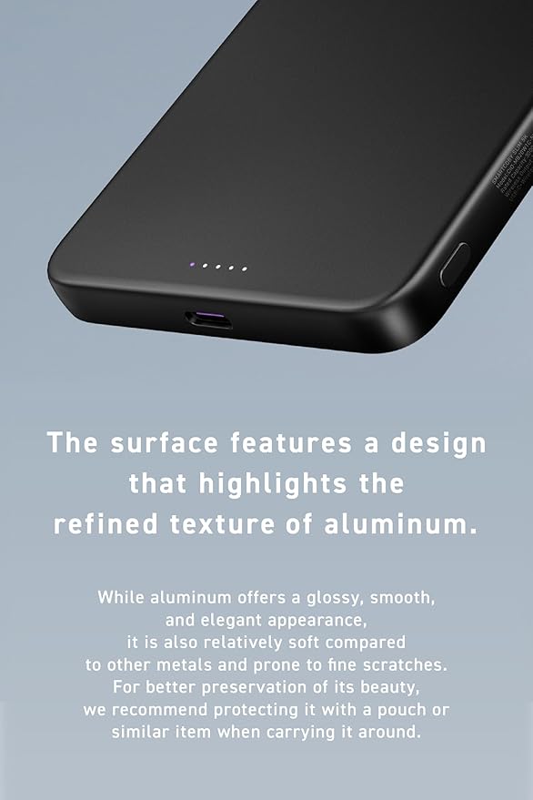 CIO Qi2 Magsafe Charger, 5000mAh Ultra-Slim Magnetic Wireless Charger iPhone - Image 15