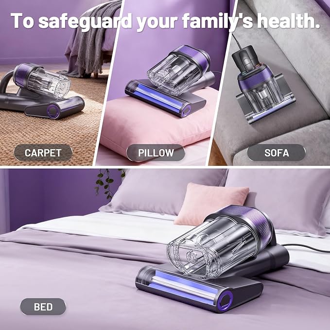 LED Display Mattress Vacuum Cleaner, 18Kpa Bed Vacuum Cleaner - Image 8