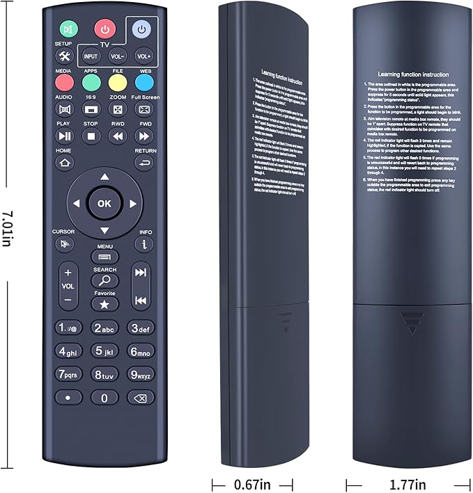 ZWP Replacement Remote Control Compatible - Image 2